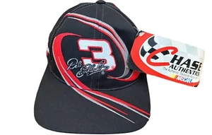 Sombrero Vintage NASCAR Dale Earnhardt #3, Persecución Auténtica Gorra Ajustable Nuevo con Etiquetas - Imagen 1 de 7