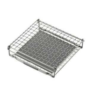 Camping Baking Net Foldable Furnace Grill Rack Portable5614 - Picture 1 of 10