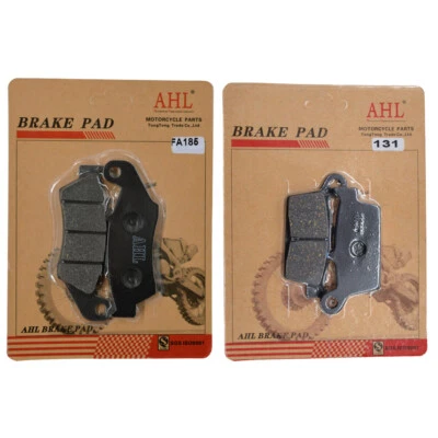 Pastillas de freno delanteras traseras para Suzuki DRZ400S 00-23 DRZ400SM 05-23 Honda XR650L 93-23 Foto 1 de 4