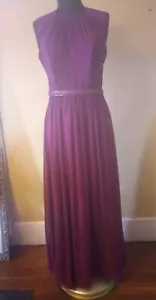 Dessy Formal Wedding Guess Women's Dress Size12 Wild Berries Red Color - Picture 1 of 3