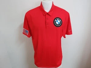 2XL BMW Textured Nike Dri-Fit Men's db #594T Polo Shirt - Picture 1 of 10