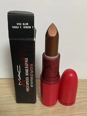 Mac Cosmetics Viva Glam Taraji P. Henson 2 Lipstick  Frost Copper Brown BNIB - Image 1 of 4