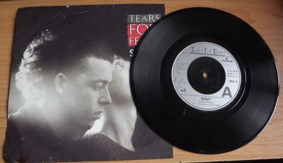 Shout by Tears for Fears Mercury Idea 8 7" vinyl record picture sleeve - Image 1 of 1