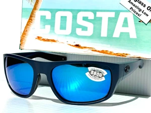 COSTA Del Mar TICO Matte Midnight Blue POLARIZED Blue 580G GLASS Sunglass TCO 14 - Picture 1 of 18