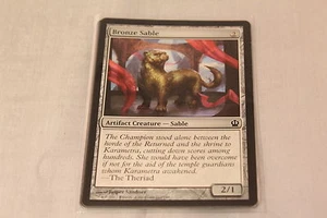 Magic the Gathering Common x4 Bronze Sable - Picture 1 of 1