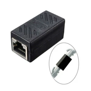 RJ45-Buchse zu Buchse CAT6 5e Netzwerkpaar LAN-Ethernet-Anschlussadapter - Afbeelding 1 van 12