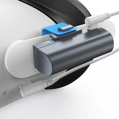 3350mAh Rechargeable mini Battery Pack for Oculus Quest 2 Accessories Extra 1.5h