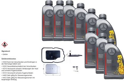 MAHLE, MERCEDES OE 9 L ATF Getriebeöl MB 236.15 MAHLE Getriebeölfilter für Mercedes-Benz C-Klasse