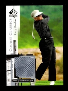 2005 SP AUTHENTIC COURSE CLASSICS PATTY SHEEHAN TOURNAMENT WORN SHIRT LPGA - Picture 1 of 1