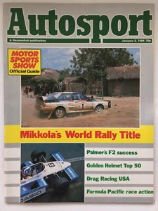 AUTOSPORT 1984 5 de enero REVISIÓN MUNDIAL DE RALLYES, revisión europea de F2, Dakar de París último - Imagen 1 de 2