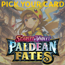 Paldean Fates Cards English Singles PICK A CARD | COMPLETE YOUR SET