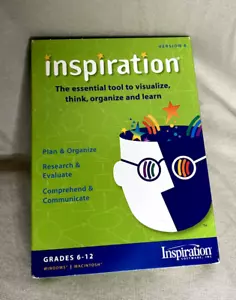 Inspiration The Premier Tool To Develop Ideas & Organize Thinking Cd Rom Box Set - Picture 1 of 4