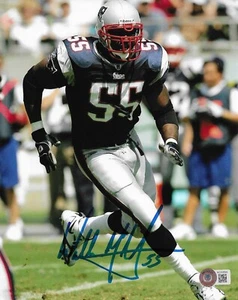 Willie McGinest Signed 8x10 Photo Autographed BAS New England Patriots 94 - Picture 1 of 2