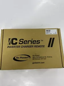 Go Power IC Series Inverter Charger Remote 12 Volt Model GP-ICR-50 New in Box - Picture 1 of 6
