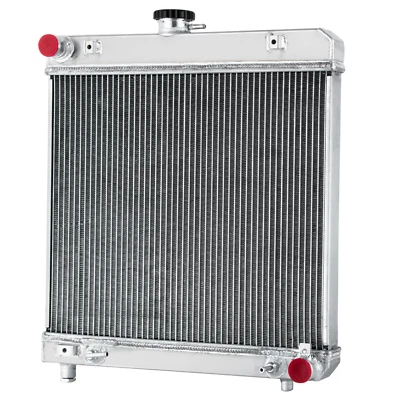 2-Row Radiator Fit 1976-1985 Mercedes-Benz 230 240D,280E 300D 2.3/2.4L/2.8L/3.0L - Imagem 1 de 4