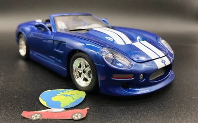 Bburago Shelby Series 1 (1999), automodello scala 1:24 - 1:25, vintage (1567) - Immagine 1 di 4
