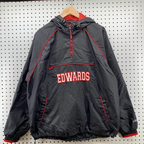 Carl Edwards NASCAR #99 Racing Series Large Nylon Pullover Hooded Windbreaker Cover