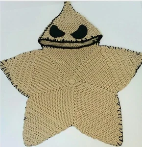 Oogie Boogie Handmade Crochet 9-12 month Baby Snuggie Costume - Picture 1 of 5