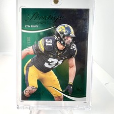 2023 Panini Prestige Jack Campbell GREEN XTRA POINTS /199 Iowa LIONS -F308