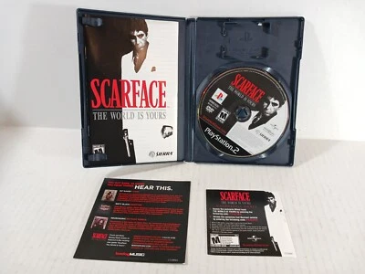 Scarface PS2 Complete Great Disk Tested PlayStation 2 Rare World is Yours - Image 1 of 4