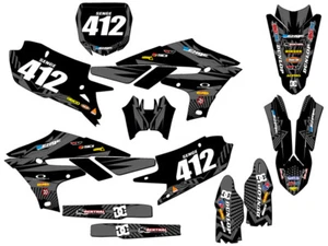 2018-2022 fits CYCRA POWERFLOW YZ 450 F MAYHEM Black Senge Graphics Kit Compa... - Bild 1 von 10