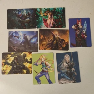 8 Final Fantasy Art Karten Yiazmat Zidane Jenova MTG Magic the Gathering - Bild 1 von 4