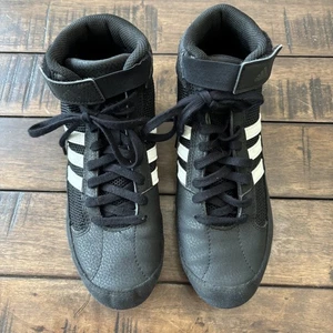 Adidas Ringerschuhe Combat Speed Kinder Jungen Größe 4 schwarz - Bild 1 von 8