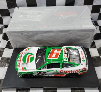 Brad Keselowski #6 CASTROL Con Foil 2025 Mustang 1:24 CX62523CASBW - Immagine 1 di 4