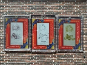 2010 Allen & Ginter 1/1 Lot Of 3 Printing Plates Athletics Ben Sheets - Picture 1 of 10