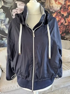 Frieda & Freddies Jacke Windjacke mit Kapuze in blau Größe 42 - Bild 1 von 4