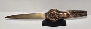 Vintage Art Deco Bronze Letter Opener - Bild 1 von 4