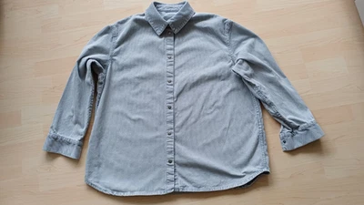 Cord Overshirt Damen Gr.L in hellgrau - Bild 1 von 2