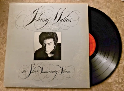 Johnny Mathis "First 25 Years-Silver Anniversary Album" 1981 2-LPs C2X-37440 - Image 1 of 2