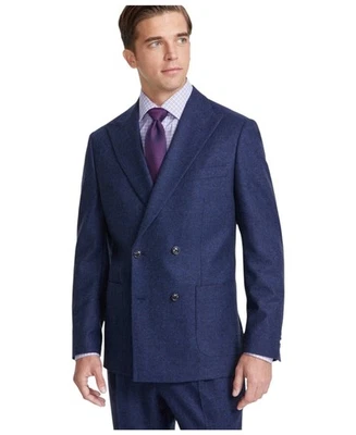 Tommy Hilfiger Hombres Calce Relajado Doble Pecho Traje Chaqueta Blazer 44 L Azul Foto 1 de 4