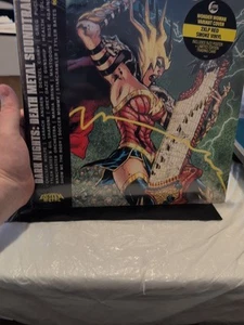 Dark Knights: Death Metal Soundtrack Wonder Woman Variant Red Smoke Vinyl Sealed - Foto 1 di 8