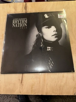 JANET JACKSON - RHYTHM NATION 1814- New & Sealed Vinyl  1989 Mint! - Imagem 1 de 2