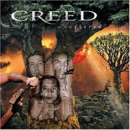 CREED : WEATHERED (CD) DISC + FRONT & BACK CVR ART - NO CASE - VG - Image 1 of 1