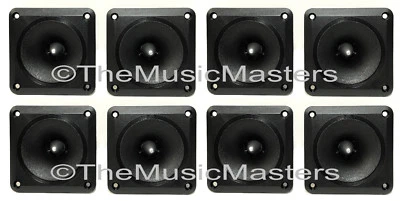 VITAL WAVE TECHNOLOGY 8 Pack 3.5" inch Flush Mount Piezo Super Horn Tweeters Speakers Car Home Studio