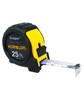 Komelon Gripper Metric Tape Measure - 8m (25 Ft), 25mm Wide, Belt Clip, Locking & Waterproof