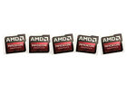 5 pcs AMD Radeon Graphics Skylake Sticker Logo Decal Badge 16.5mm x 19.5mm 