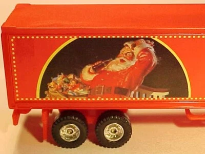 8" Kenworth Xmas Christmas Coca-Cola Truck BLING Edocar Diecast 1/87 Mint Loose - Image 1 of 4