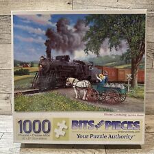 BITS & PIECES 1000PC Puzzle 20x27” Horse Crossing by Sloane Factory Sealed