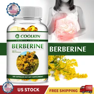 Berberine 1200mg - Blood Sugar Support, Lower Cholesterol, Heart Health - Picture 1 of 10