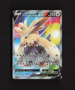 Stoutland V 157/163 Kampfstile Full Art Ultra Rare Holo Pokemon Karte NM - Bild 1 von 10