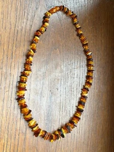 Collier en ambre - 45 cm - Picture 1 of 2
