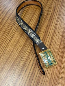 Vintage Nakai Ornate Belt Buckle - Picture 1 of 9