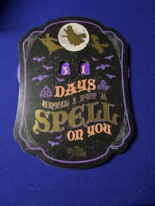 Disney Halloween Hocus Pocus Countdown Decor Sign Prop NEW - Picture 1 of 3
