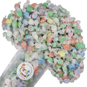 Assorted Gourmet Salt Water Taffy Candy - 5 LB Bulk Variety Pack - Picture 1 of 4