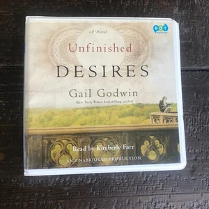 Audiobook: Unfinished Desires by Gail Godwin Unabridged Audio CD Orig Clamshell - Picture 1 of 8