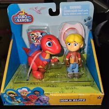 New in box Jazwares Dino Ranch Jon and Blitz  2-Pack Action Figure Toy